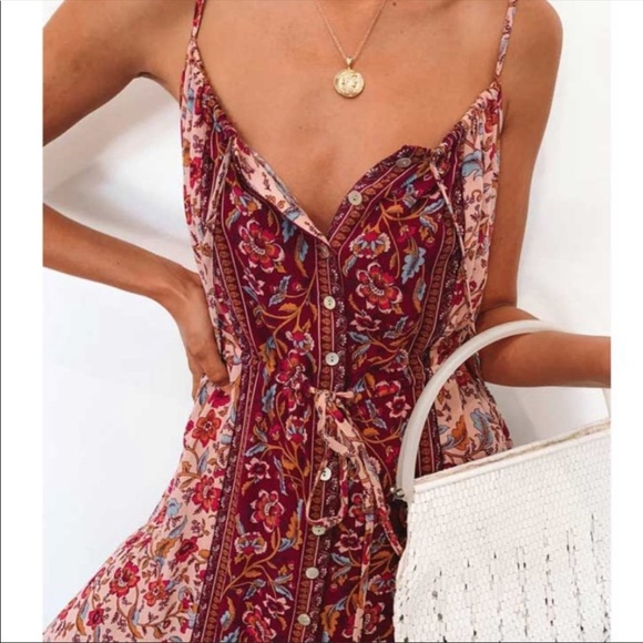 Floral Print Cami Dress - Picture 5 of 6